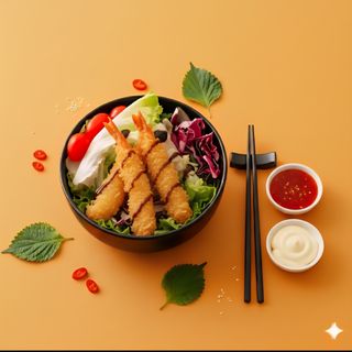 Prawn Katsu Bowl
