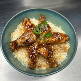 Glazed Wings Riz Basmati