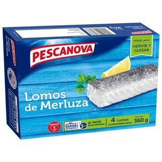 Lomos De Merluza Ultracongelados Pescanova 400 Gr.