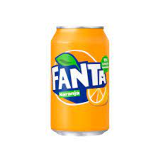 Fanta Naranja lata 330ml.