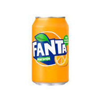 Fanta Naranja lata 330ml.