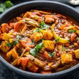 95 Vegetable jalfrazi (medio picante)