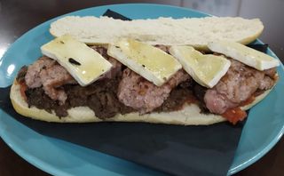 Bocadillo Blanco Y Negro