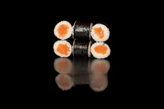 Міні роли з Лососем 6шт/130грм