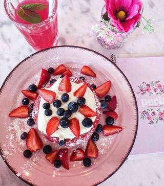 Panqueca de Red Velvet