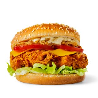 Bleu checken + ration frite 