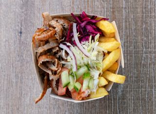 Box z mięsem wołowo-baranim lub mix