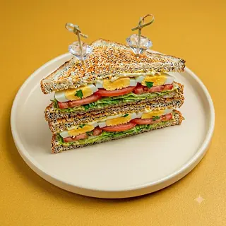 Tramezzino vegetariano uovo