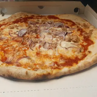 Pizza tonno patatine