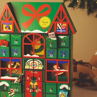 Calendario avvento legno cioccolatini assortiti