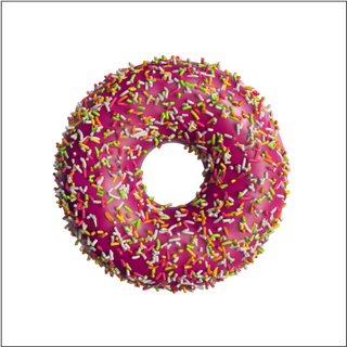 Донат Клубничный