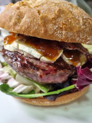 Hamburguesa la royale