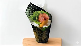 Temaki spicy tuna