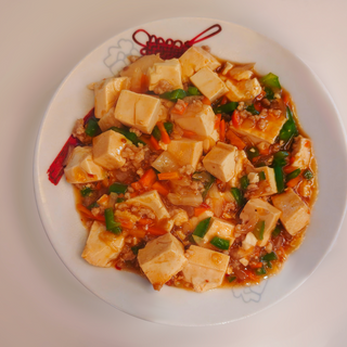 Tofu in salsa cinese piccante