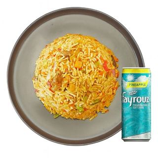 Asun Jollof Rice + Fayrouz