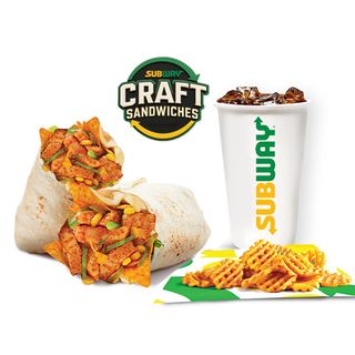 ვრაპი ცხარე მექსიკური x Doritos კომბო