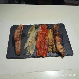 Costillas de cerdo a la brasa 