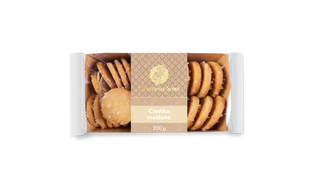 Ciastka maślane pakowane