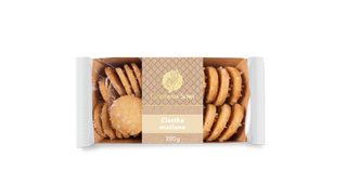 Ciastka maślane pakowane