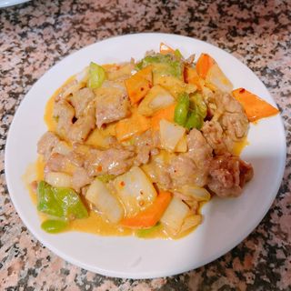 63. Ternera con Salsa Curry