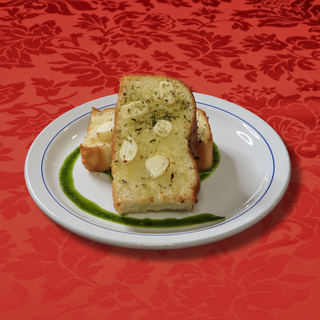 Crostini de alho e azeite 