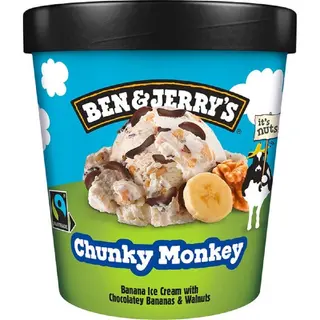 B&j's Chunky Monkey 465 Ml