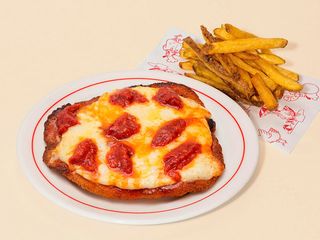 Milanesa Sobrasada + Patatas Fritas