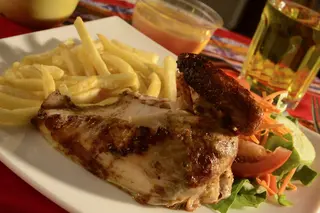Pollo a la brasa