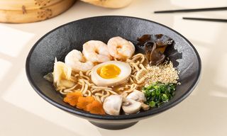  მისო რამენი  კრევეტით / Miso Ramen (with Shrimp)