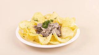 Телятина в сливочном соусе (250 гр.)