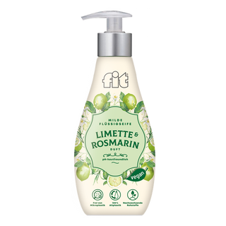 ფიტი ჭურჭლის სარეცხი თხევადი საშუალება ლაიმი და როზმარინი 400 მლ