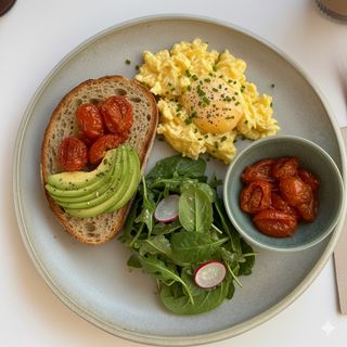 The berries breakfast