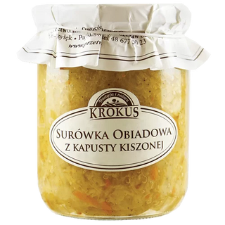 Surówka obiadowa z kapusty kiszonej 500g Krokus