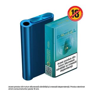 Starter Kit HYPER X2 AIR BLUE + Dunhill designed for glo Emerald Tobacco