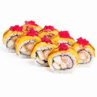 Сирний рол з креветкою