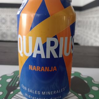 Aquarius Naranja lata 330ml.