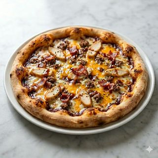Pizza Cheddar Bbq (28 Cm.)