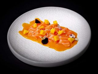 Carpaccio passion fruit