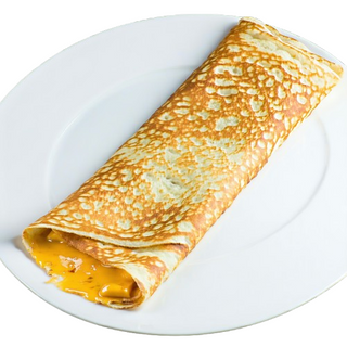 Палачинка с топено сирене и кашкавал