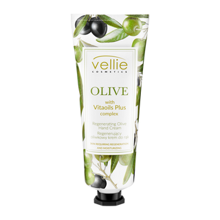 Crema de maini regeneratoare Vellie Olive cu ulei de masline, 75ml