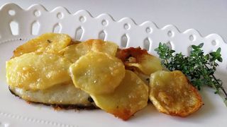 Filetto di spigola con patate