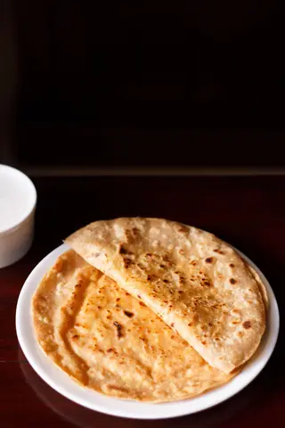 Plain paneer chapati