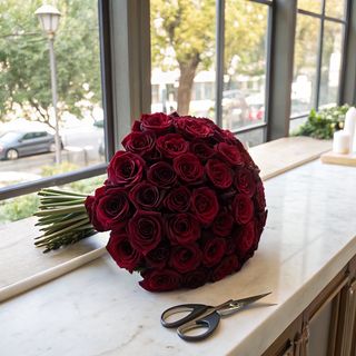 Bouquet Riche De 41 Roses Rouges