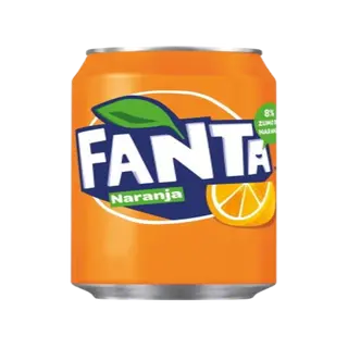Lata Fanta Naranja 330 ml