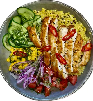 Bowl z kurczakiem