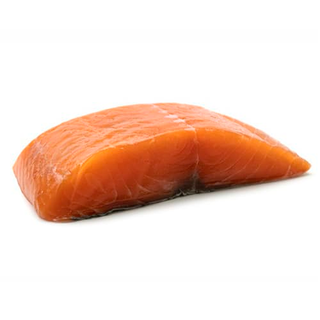 Salmón Al Corte Trozo Único  Kg.