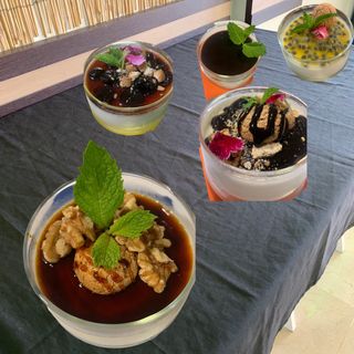 Panna Cotta Casera De Chocolate Y Amaretto