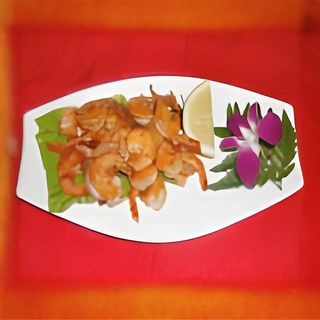 Gamberi alla piastra