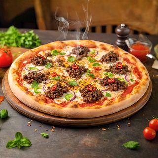 Pizza Viande Hachée
