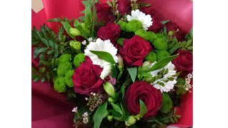 Bukiet „Zmysłowa Czerwień”